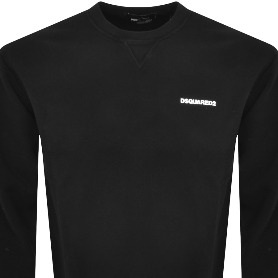 Dsquared2 black sweatshirt best sale